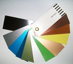 1979 Datsun 280ZX 200 210 310 510 810 Auto RM Lackabplatzer Auswahl Set - Bild 1 von 2