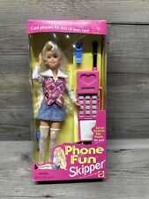 1995 Vintage Phone Fun Skipper Barbie Doll (14312) Original Packaging NRFB
