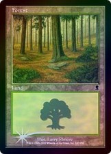 Forest 347 - Foil New MTG Odyssey Magic 2B3