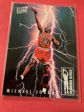 1993-94 Fleer Ultra Scoring Kings Michael Jordan Sticker Blank Back