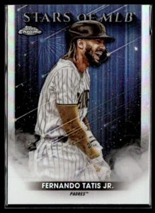 2022 Topps Stars of MLB Chrome Fernando Tatis Jr. San Diego Padres #SMLBC-17 - Picture 1 of 2