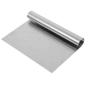 304 Stainless Kitchen Tool Steel Food Shovel Home Pastry Baking Dough Cutter - Picture 1 of 12