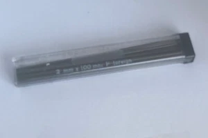 Hellerman 2mm Refill Leads Grade F Leads for Clutch Pencils Tube of 12 Leads - Picture 1 of 2