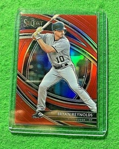 BRYAN REYNOLDS PRIZM RED SP#/199 PIRATES 2020 PANINI SELECT BASEBALL REFRACT SP 