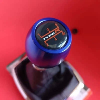 BLUE WEIGHTED TYPE R 5SP SHIFT GEAR KNOB for CIVIC EG EK EP INTEGRA DC2 CRX FIT - Image 1 of 4