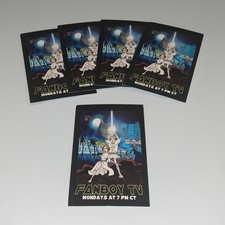 Fanboy TV 2007 Comic Con Promo Trading Cards Lot of 5 Star Wars Style Artwork