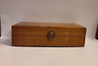 Antique Collectible PEERLESS SYRINGE No. 2 Wooden Medical Box