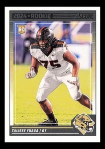 2024 Score - Rookies #313 Taliese Fuaga (RC) -RM73 - Picture 1 of 2