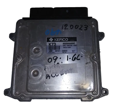 39131-26BE6 ECM ECU компьютер 2009 Hyundai Accent - Изображение 1 из 4