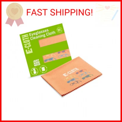 Paño para gafas E-Cloth, paño de limpieza de microfibra premium, gafas ideales y Len Foto 1 de 2