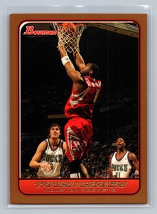 2006 Bowman #74 Tracy McGrady Bronze /50 Houston Rockets