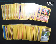 Pokemon carte originali (Set Base Jungle Team Rocket Neo Genesis Gym Heroes)