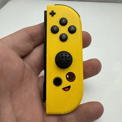 Nintendo Switch FORTNITE FLEET FORCE YELLOW RIGHT Joy-con ONLY Untested - Image 1 of 4