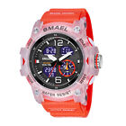 Smael Mens Sports Watch Waterproof Quartz Analog Digital Military Wrist Watches
