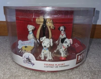 Disney 101 Dálmatas 5 Piezas Figura Juego Cruella Roly Pongo Perdita Foto 1 de 4