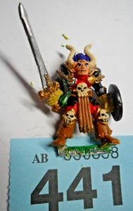 Warhammer Reino del Caos Sigmar Chaos Guerrero Espada Khorne Oldhammer metal B441 - Imagen 1 de 4