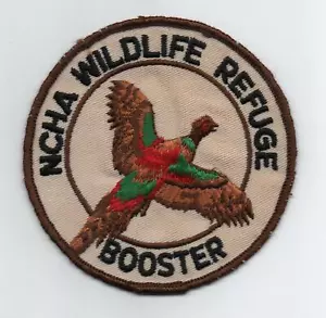 NCHA (Nat. Campers & Hikers) Patch Booster Rifugio per Fauna Selvatica, Supporto in Tessuto, Usato - Foto 1 di 1