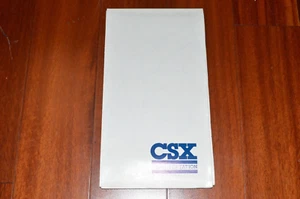 Train Railroad Karte der USA USA CSX Transportation RR 1991 Operating Divisions - Bild 1 von 2