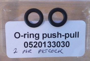 Triumph BSA AJS, palanca push-pull OMG petcock repuesto PAR DE JUNTAS TÓRICAS 0520133030 Foto 1 de 1