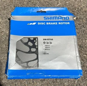 Shimano SM-RT66 160mm 6-bolt MTB Bicycle Disc Brake Rotor RT66S NEW - Picture 1 of 1