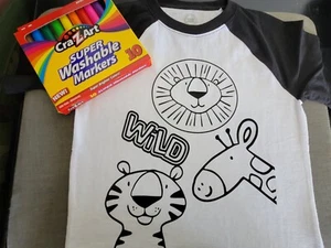 kids coloring shirt - Picture 1 of 1