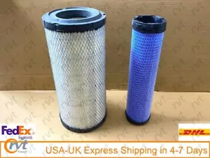 Filtro aria terna CASE 580 set interno esterno parte n. 128781A1 128782A1 - Foto 1 di 9