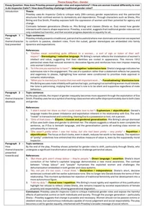 An Inspector Calls Essay Plans (GCSE) - Picture 1 of 1