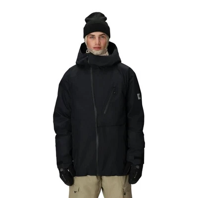 686 Hydra Thermagraph 男式冬季夹克,黑色,大号 — 第 1/4 张图片