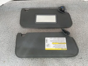 1995-2005 Chevy S10 Blazer Sun Visors Left Right Set Pair Dark Blue OEM - Picture 1 of 5