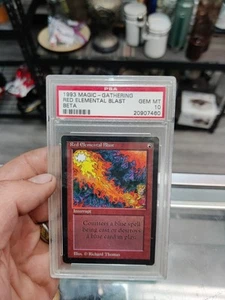 Red Elemental Blast - Beta - MTG - GEM MINT - PSA 10. Siehe MTG im Laden. - Bild 1 von 2