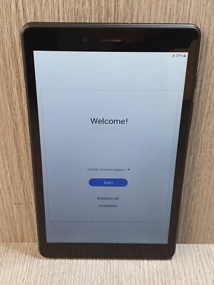Samsung Galaxy Tab A 8.0 - 32GB - Black (Unlocked) (Single SIM) Grade C EI0706 - Image 1 of 4