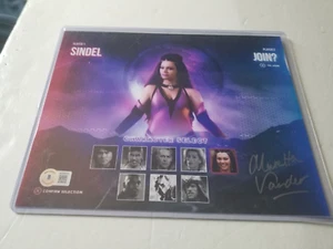 BAM BOX EXCLUSIVE MUSETTA VANDER MORTAL KOMBAT AUTOGRAPH PRINT #2 BECKETT - Bild 1 von 5