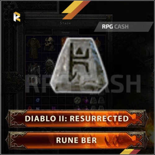 Ber Rune - Diablo 2 Resurrected D2r Diablo 2 - Image 1 of 1