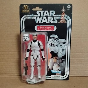 Star Wars Black Series 6" figure GEORGE LUCAS in STORMTROOPER DISGUISE - NEW - Picture 1 of 4