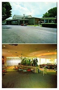 Twin Ponds Gold Country Club New York Mills Utica NY Interior View VTG  Postcard - Picture 1 of 2