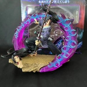 Figura Kokushibo VS Tsugikuni Yoriichi Battle de 13,3"" de Demon Slayer con LUZ LED - Imagen 1 de 4