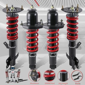 Set(4) Coilover Struts Shocks Assembly For 2003-2008 Toyota Corolla Adj.Height - Picture 1 of 12