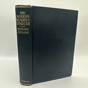 1926 komplette poetische Werke von Geoffrey Chaucer moderne Leserbuchdekoration - Bild 1 von 15