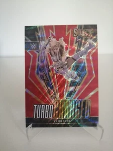 2024 Panini - Select WWE Prizm Red Wave Turbo Charged Kairi Sane 080/149 - Picture 1 of 2