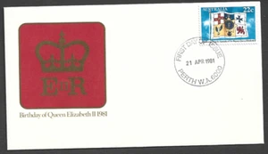 AUSTRALIA -  1981 Birthday of Queen Elizabeth 11 - FIRST DAY COVER. - Bild 1 von 1