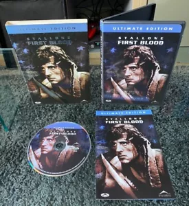 First Blood Ultimate Edition DVD Region 1 NTSC Sylvester Stallone Rambo - Picture 1 of 4