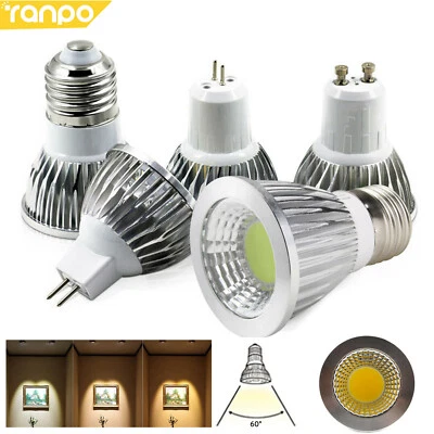 GU10 MR16 Dimmable E12 GU5.3 E27 E14 6W 9W 12W LED Spotlight Bulb Bright Lamp LE - Image 1 of 4
