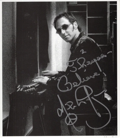 NILS LOFGREN HAND SIGNED 7x8 PHOTO+COA        GREAT GUITAR PLAYER    SPRINGSTEEN Cover