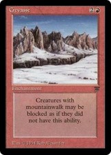 WOTC MtG Legends Crevasse (U) NM
