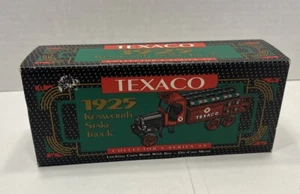 Cerraduras de banco de monedas Texaco 1925 Kenworth Stake Truck Collector's Series #9 ERTL 9385 - Imagen 1 de 17