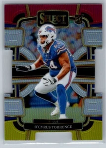 O'cyrus Torrence Rookie Prizm Concourse Bills 2023 Panini Select Football - Picture 1 of 2