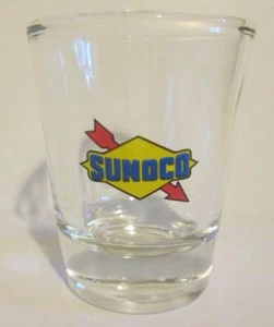 Ein charmantes Sunoco Benzin 1 1/2 Unze Schnapsglas - Bild 1 von 1