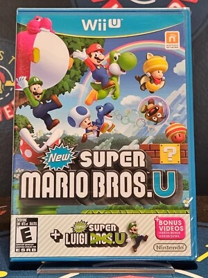 New Super Mario Bros. U + New Super Luigi U (Wii U) NEW & SEALED - Image 1 of 4