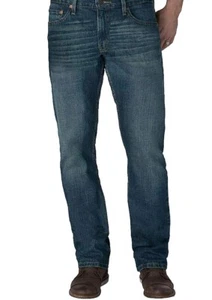 32x32 Medium Wash Signature by Levi Strauss & Co Men's Straight Fit Jeans - Picture 1 of 3