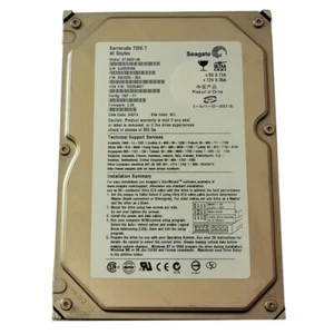 Disque dur interne Seagate Barracuda 40 Go ST340014A 7 200 tr/min PATA IDE 3,5 POUCES - Photo 1/4